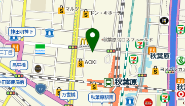 秋葉原 ダイビルの地図画像