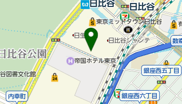 東京宝塚ビルの地図画像