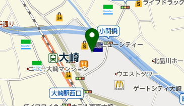 大崎ニューシティ3号館 日精ビルディングの地図画像