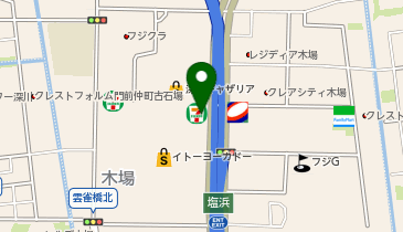 深川ギャザリア タワー S棟の地図画像