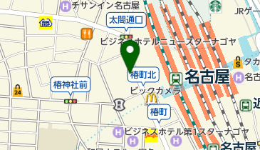 ヴィレッジ ヴァンガード ビックカメラ名古屋駅西の地図画像