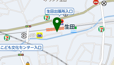 JAセレサ川崎 生田駅南口直売所の地図画像