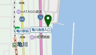 潮彩屋の地図画像