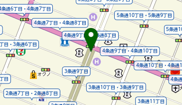 緑橋通りの地図画像