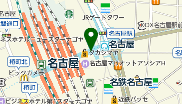 お惣菜のまつおか JR高島屋店の地図画像