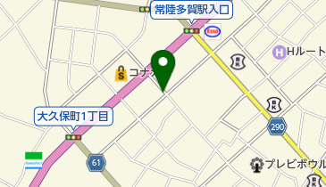 御食事処 うなぎ 大竹の地図画像