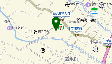 QBハウス(キュービーハウス) マックスバリュ熱海店の地図画像