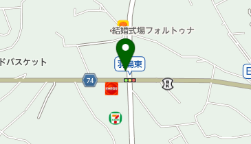 焼肉 ありありの地図画像