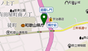 まつや食堂の地図画像