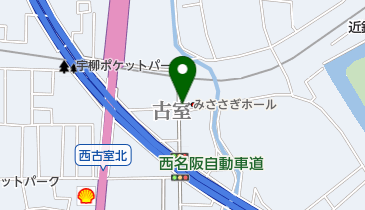 みささぎホールの地図画像