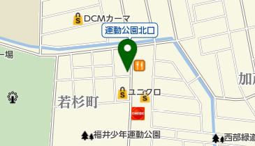 めん房 つるつる 明治店の地図画像