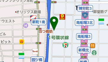 美容室analogue(アナログ)の地図画像