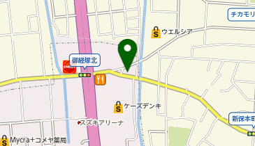 Pinky Rosey(ピンキー ロージィ)の地図画像