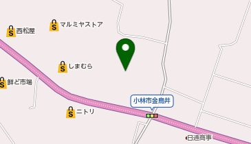 ダイナム 小林店 ゆったり館の地図画像