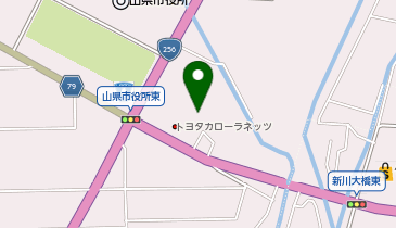 ダイナム 岐阜山県店の地図画像