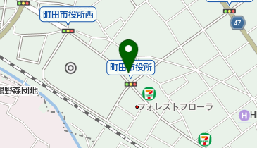 メガロス町田の地図画像