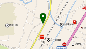 はらっぱのレストランの地図画像