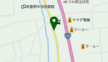 炭火倶楽部 肴の地図画像