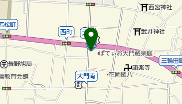 THE TREAT DRESSING(ザ トリート ドレッシング) 長野店の地図画像