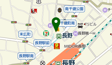 Theory(セオリー) ながの東急店の地図画像