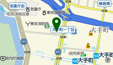 東京酒場 TAPEO(タペオ) 大手町の地図画像