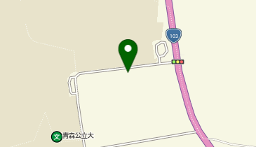 青森市 国際交流ハウスの地図画像