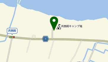 浜黒崎観光協会の地図画像