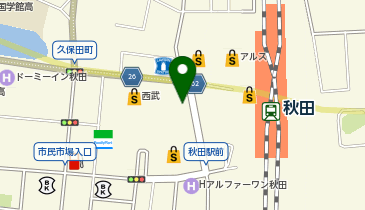 株式会社秋田住宅流通センター 秋田駅前店の地図画像