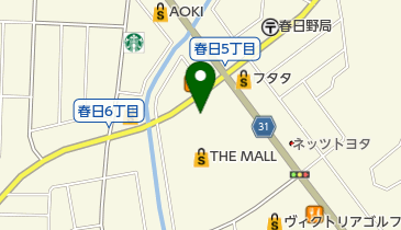 KRIFF MAYER(クリフメイヤー) ザ・モール春日店の地図画像