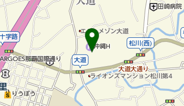 パームガーデンレストランの地図画像