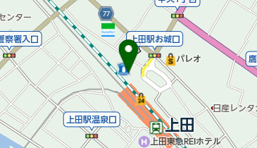 AEON(イーオン) 上田校の地図画像