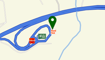 米山SA 上り ショッピングコーナーの地図画像