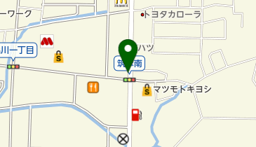 リサイクル&アウトレット ガレージ2 筑摩店の地図画像