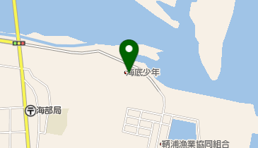 海底少年 海部本店の地図画像