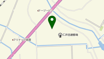 仁井田運動場の地図画像