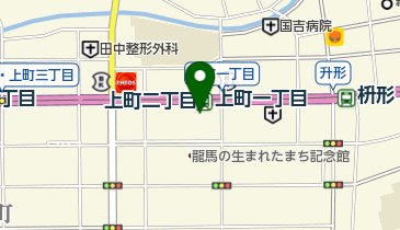 ティーラウンジせせらぎの地図画像