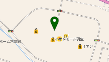 イオン銀行 イオン羽生の地図画像