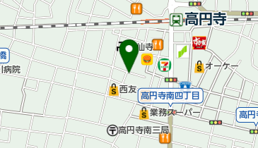 アール座読書館の地図画像