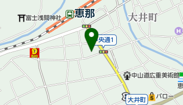 土田屋呉服店の地図画像