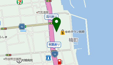 ゆめタウン別府の地図画像