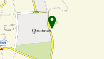 松本市本郷体育館の地図画像