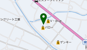 スーパーマーケットバロー 揖斐川店の地図画像