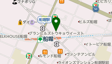 島村楽器 ミュージックサロン船堀店の地図画像