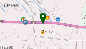 庄屋 イオン時津店の地図画像