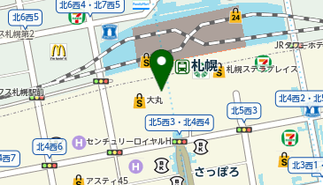 P.S.FA(パーフェクトスーツファクトリー) 大丸札幌店の地図画像