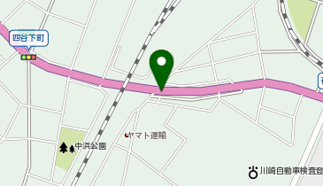 川崎区・塩浜陸橋下自転車等保管所の地図画像