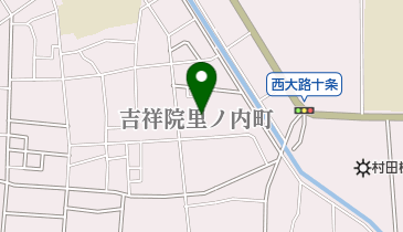 吉祥院天満宮の地図画像