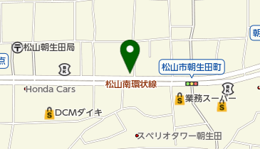 ゴルフ・ドゥ! 松山朝生田店の地図画像
