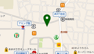 濱商店の地図画像