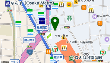 PUAL CE CIN WEST(ピュアル セ シン ウエスト) 大阪高島屋店の地図画像